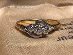 Charger l'image dans la galerie, Bague en or 18 carats d'Angleterre vers 1910

