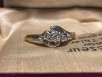 Charger l'image dans la galerie, Bague en or 18 carats d'Angleterre vers 1910
