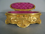 Charger l'image dans la galerie, ANCIEN COFFRET A BIJOUX STYLE LOUIS XVI EN BRONZE
