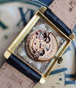 Charger l'image dans la galerie, MONTRE CARTIER OMEGA OR MERCURE 18K TANK 161.013
