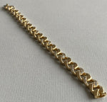 Charger l'image dans la galerie, Bracelet or jaune 18K et diamants CARTIER
