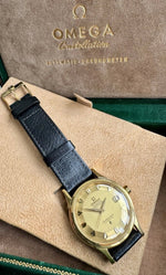 Charger l'image dans la galerie, MONTRE OMEGA CONSTELLATION TARTE PAN DE LUXE 18K VINTAGE
