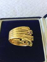 Charger l'image dans la galerie, BAGUE EN OR JAUNE 18 CARATS
