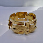 Charger l'image dans la galerie, BRACELET ARTICULÉ OR JAUNE 18K EPOQUE MILIEU XIX ÈME

