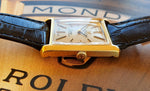 Charger l'image dans la galerie, MONTRE CARTIER OMEGA OR MERCURE 18K TANK 161.013
