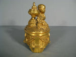 Charger l'image dans la galerie, ANCIEN COFFRET A BIJOUX STYLE LOUIS XVI EN BRONZE
