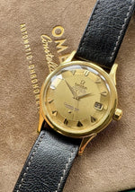 Charger l'image dans la galerie, MONTRE OMEGA CONSTELLATION TARTE PAN DE LUXE 18K VINTAGE
