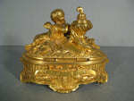 Charger l'image dans la galerie, ANCIEN COFFRET A BIJOUX STYLE LOUIS XVI EN BRONZE
