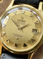 Charger l'image dans la galerie, MONTRE OMEGA CONSTELLATION TARTE PAN DE LUXE 18K VINTAGE
