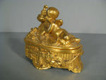 Charger l'image dans la galerie, ANCIEN COFFRET A BIJOUX STYLE LOUIS XVI EN BRONZE
