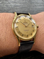 Charger l'image dans la galerie, MONTRE OMEGA CONSTELLATION TARTE PAN DE LUXE 18K VINTAGE

