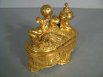 Charger l'image dans la galerie, ANCIEN COFFRET A BIJOUX STYLE LOUIS XVI EN BRONZE
