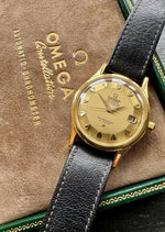 Charger l'image dans la galerie, MONTRE OMEGA CONSTELLATION TARTE PAN DE LUXE 18K VINTAGE
