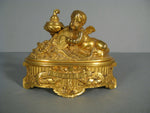 Charger l'image dans la galerie, ANCIEN COFFRET A BIJOUX STYLE LOUIS XVI EN BRONZE

